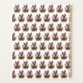 2026 Sphynx Cat Kittenカレンダープランナー プランナー手帳 (裏面)