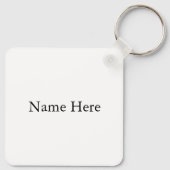 2026 Square Senior Graduation Keychain キーホルダー (裏面)