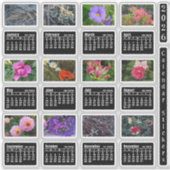 2026 SU Calendar Flower Custom-Cut Vinyl Sticker シール (正面)