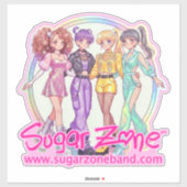 2026 Sugar Zone Band Sticker シール (シート)