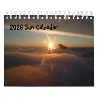 2026 Sun Calendar カレンダー
