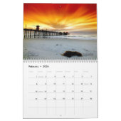 2026 Sunrise & Sunsets Calendar カレンダー (2月 2026)