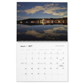 2026 Sunset Lake Calendar カレンダー (3月 2027)