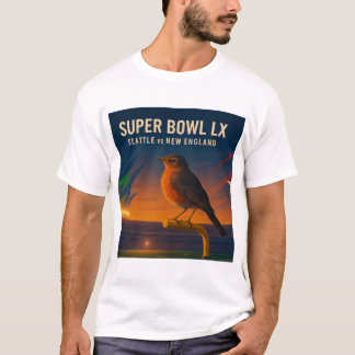 2026 Super Bowl T-Shirt Tシャツ