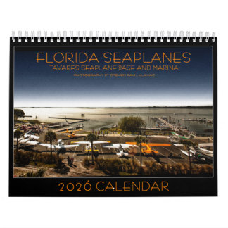 2026 Tavares Florida Seaplane Calendar カレンダー