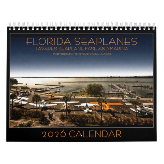 2026 Tavares Florida Seaplane Calendar カレンダー (カバー)