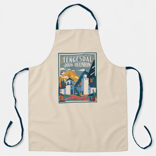 2026 Tengesdal Family Reunion エプロン (正面)
