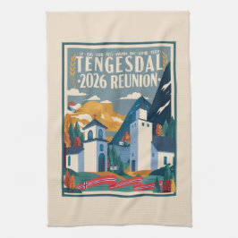 2026 Tengesdal Family Reunion キッチンタオル
