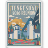 2026 Tengesdal Family Reunion シール (正面)