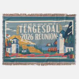 2026 Tengesdal Family Reunion スローブランケット
