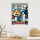 2026 Tengesdal Family Reunion ポスター (キッチン)