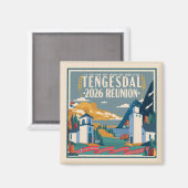 2026 Tengesdal Family Reunion マグネット (正面/裏面)