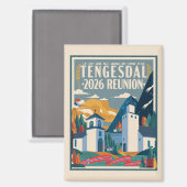 2026 Tengesdal Family Reunion マグネット (正面/裏面)