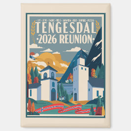 2026 Tengesdal Family Reunion マグネット