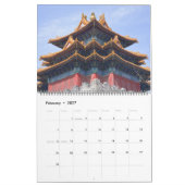 2026 The Forbidden City Calendar カレンダー (2月 2027)
