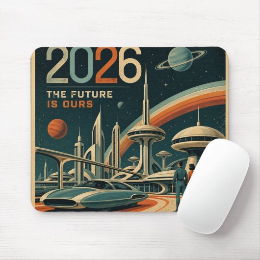 2026 The Future is Ours マウスパッド (マウス)