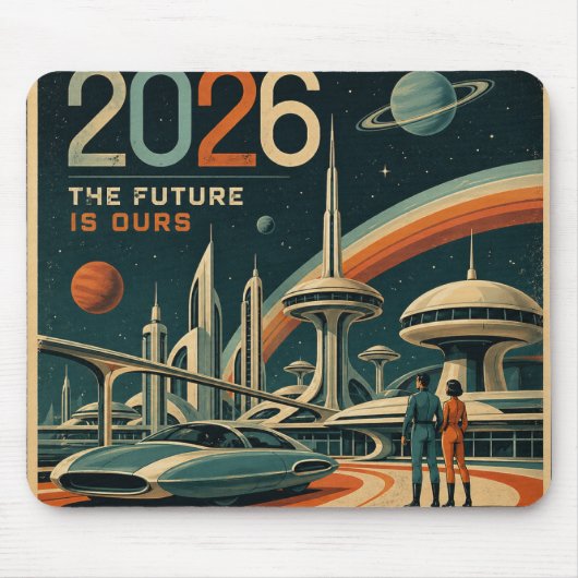2026 The Future is Ours マウスパッド (正面)