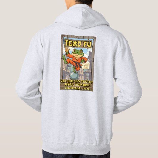 2026 ToadSuck Shootout Pinball Tournament Hoodie パーカ (裏面)