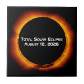 2026 Total Solar Eclipse タイル (正面)