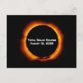 2026 Total Solar Eclipse ポストカード (正面)