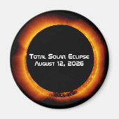2026 Total Solar Eclipse マグネット (正面)