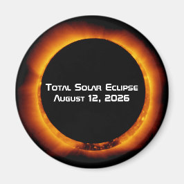 2026 Total Solar Eclipse マグネット