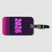 2026 traveling year Luggage Tag ラゲッジタグ (正面横)