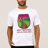2026 Tripawds マラソン パフォーマンス Tシャツ (正面)