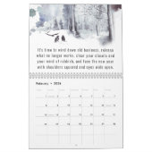 2026 Universal Year of Change Motivational カレンダー (2月 2026)