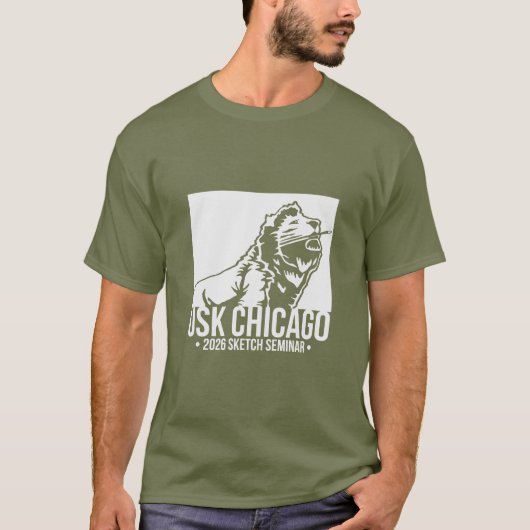 2026 USk シカゴ スケッチ セミナー Tシャツ (正面)
