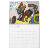 2026 Vintage Cliff Sterrett Wall Calendar カレンダー (2月 2026)