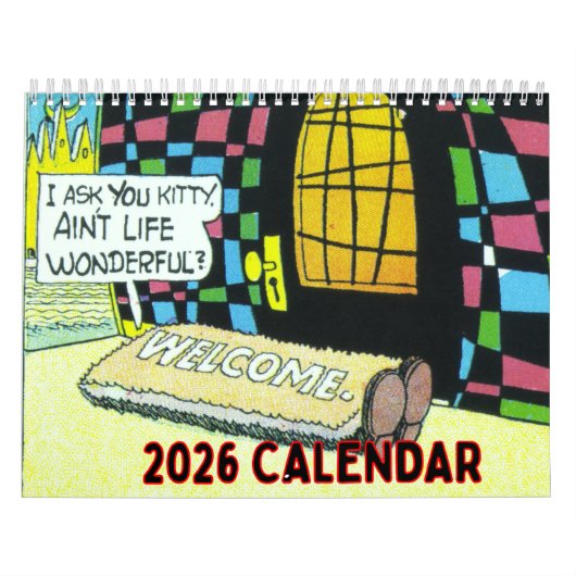 2026 Vintage Cliff Sterrett Wall Calendar カレンダー (カバー)