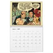 2026 Vintage Comic Art Wall Calendar カレンダー (3月 2027)