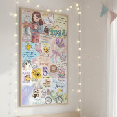 2026 Vision Board Collage ポスター