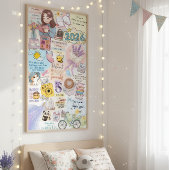 2026 Vision Board Poster  ポスター