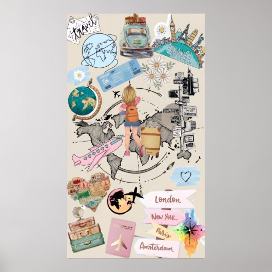 2026 Vision Board Poster  ポスター (正面)