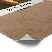 2026 Vision with 8 Floating Photo Circles Poster ポスター (角)