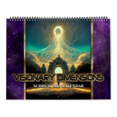 2026 Visionary Dimensions 2 Surreal Art Calendar カレンダー (カバー)