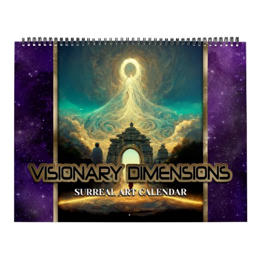 2026 Visionary Dimensions 2 Surreal Art Calendar カレンダー (カバー)