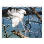 2026 Wading Birds Original Photo Calendar カレンダー (カバー)