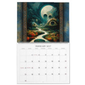2026 Waking Dreams 2 Surreal Art Calendar カレンダー (2月 2027)