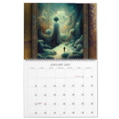 2026 Waking Dreams 2 Surreal Art Calendar カレンダー (1月 2027)