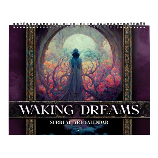 2026 Waking Dreams 2 Surreal Art Calendar カレンダー (カバー)