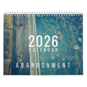 2026 Wall Calendar - Abandonment カレンダー (カバー)