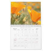 2026 Wall Calendar Flowers in Macro Photography カレンダー (3月 2027)