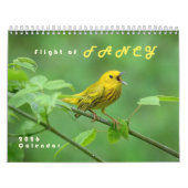 2026 Warblers - Original Bird Photo Calendar カレンダー (カバー)