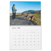 2026 Welsh Terrier Calendar カレンダー (1月 2026)