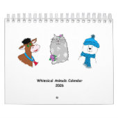 2026 Whimsical Animals Calendar ... カレンダー (カバー)