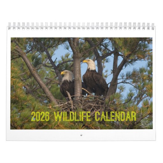 2026 Wildlife Calendar by Kevin Harris カレンダー (カバー)