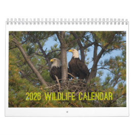 2026 Wildlife Calendar by Kevin Harris カレンダー